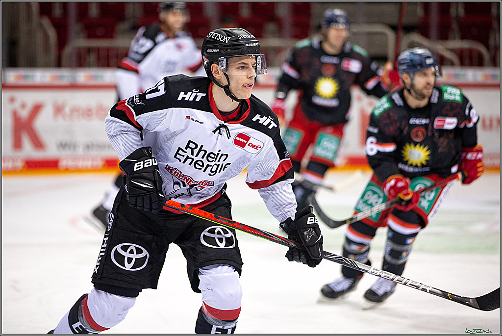 PENNY DEL; Duesseldorfer EG- Koelner Haie; Duesseldorf, 23.01.2022